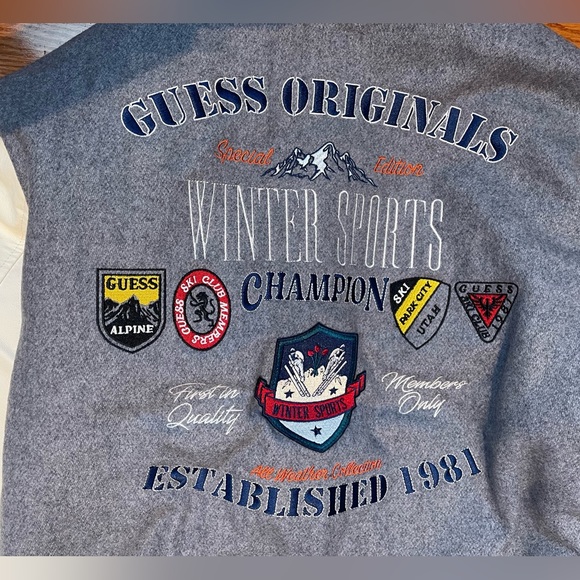RARE Guess Originals Varsity Jacket Special Edition - Picture 7 of 7